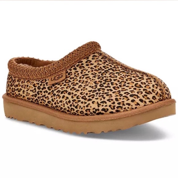 Womens Animal Print UGG Tasman Slippers - Picture 1 of 5